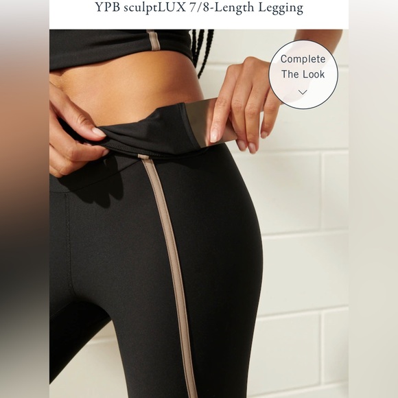 YPB sculptLUX Curve Love 7/8-Length Legging SIZE XS - Picture 7 of 12